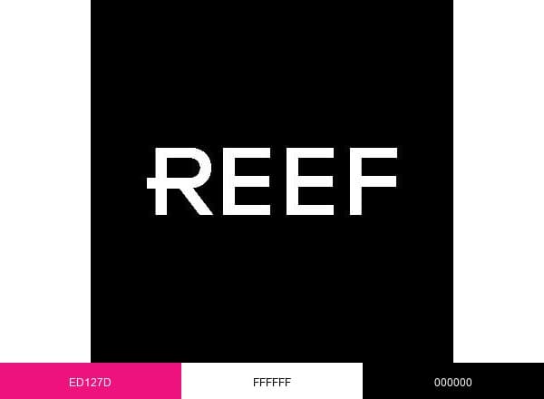 REEF Technology brand color palette