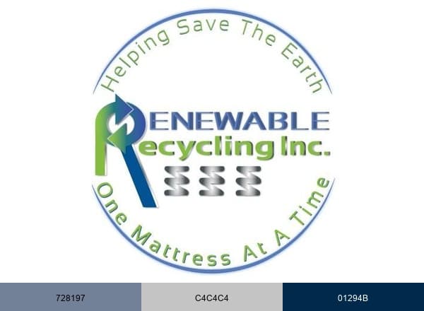 Renewable Recycling brand color palette