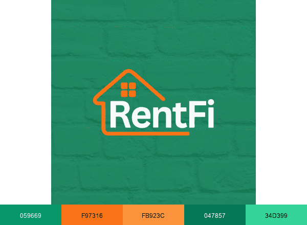 RentFi brand color palette