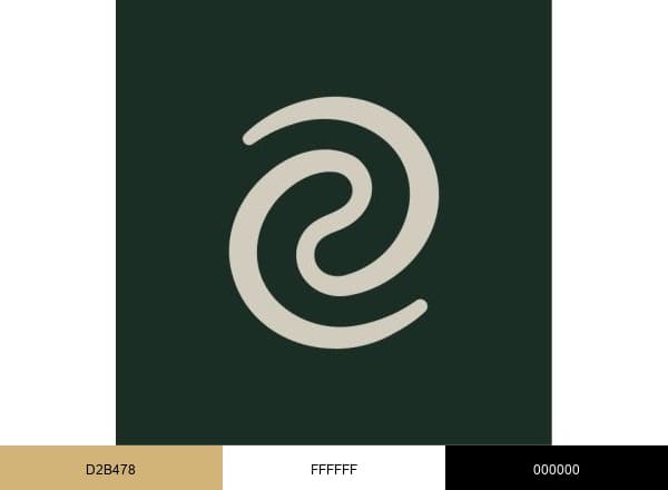 Reserva Los Cauces brand color palette