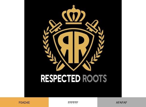 – RESPECTED ROOTS brand color palette