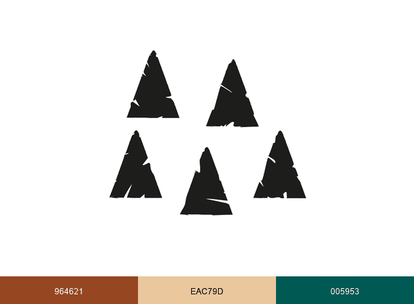 Responsible Travel brand color palette