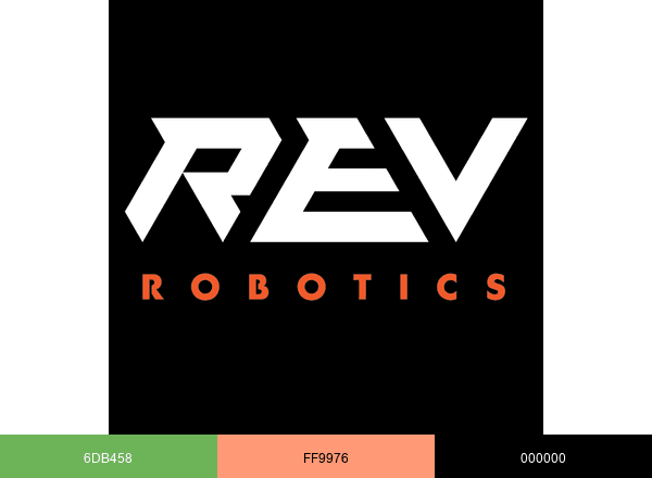 REV Robotics brand color palette