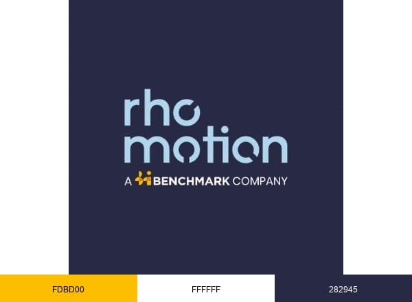 Rho Motion brand color palette