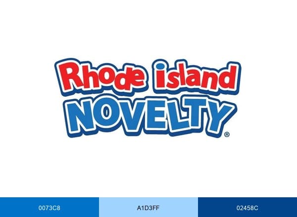 Rhode Island Novelty brand color palette