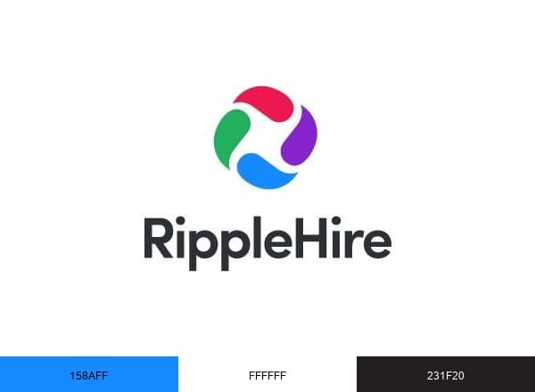 RippleHire brand color palette
