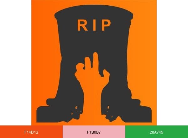 RIP Tutorial brand color palette