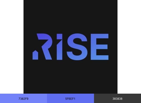 RiseGuide brand color palette