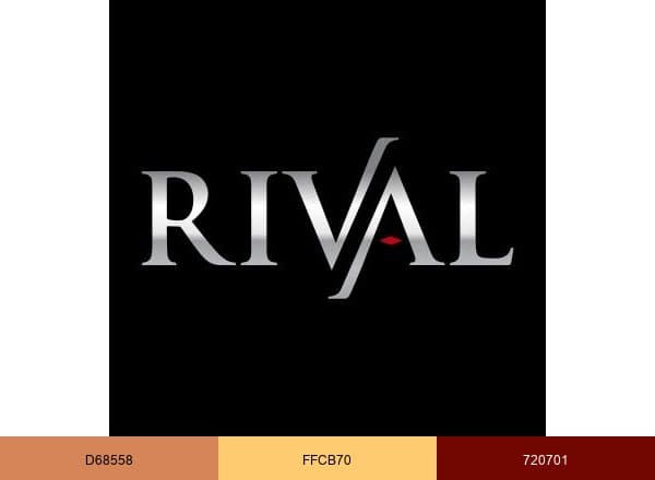 Rival Powered brand color palette