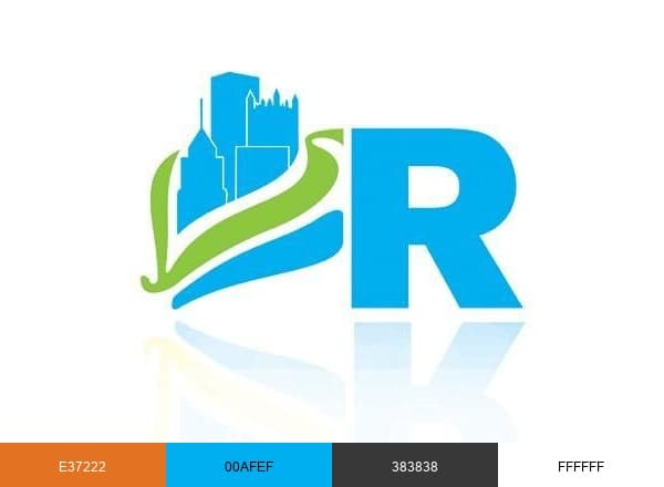 Riverlife brand color palette