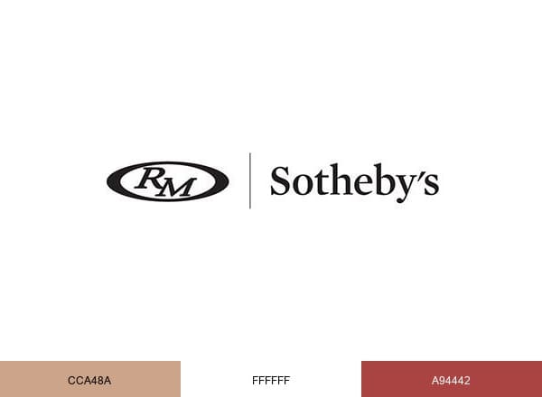 RM Sotheby's brand color palette