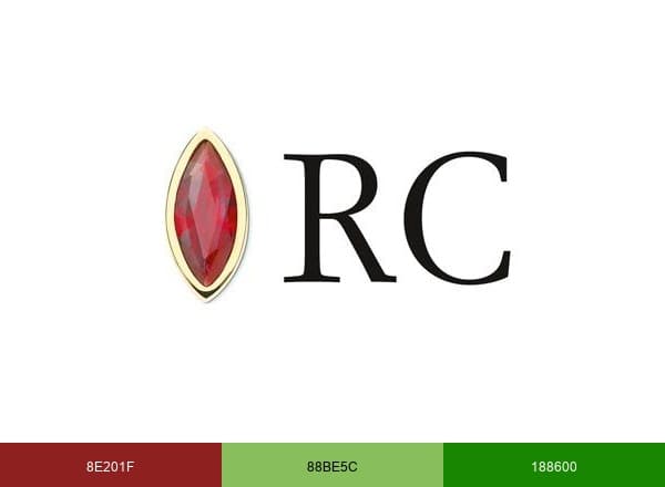 Roberto Coin brand color palette