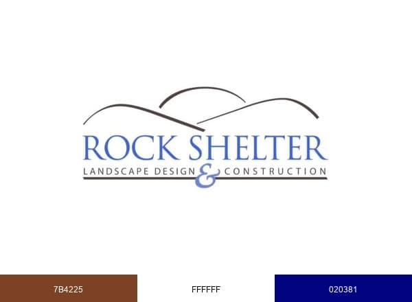Rock Shelter Landscape Design & Construction brand color palette