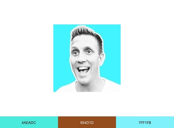 Rocky Kanaka brand color palette