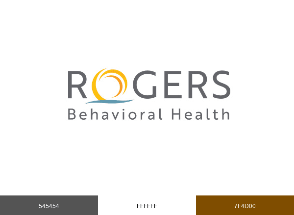 Rogers Behavioral Health brand color palette