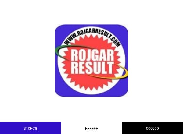 Rojgar Result : RojgarResult.Com brand color palette