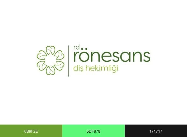 Rönesans Diş Hekimliği brand color palette