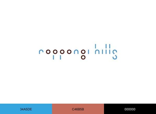 六本木ヒルズ brand color palette