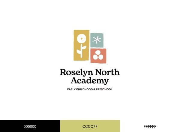 Roselyn North Academy brand color palette