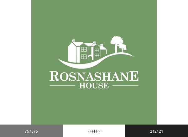 Rosnashane House brand color palette