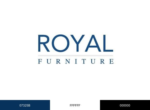 Royal Furniture brand color palette