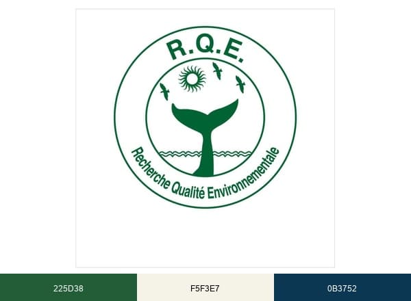 Association RQE X Chantier Zér0 Carbone brand color palette