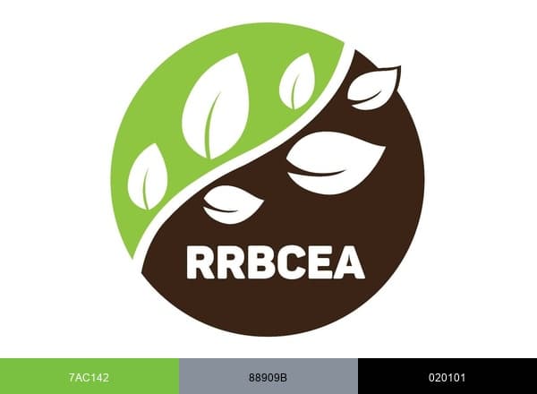 RRBCEA brand color palette