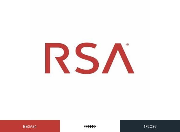 RSA brand color palette