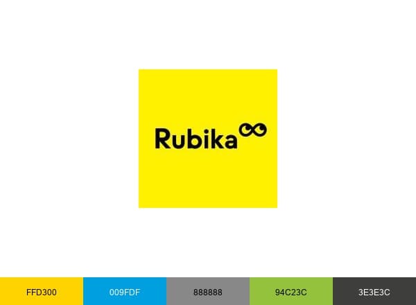 Rubika brand color palette