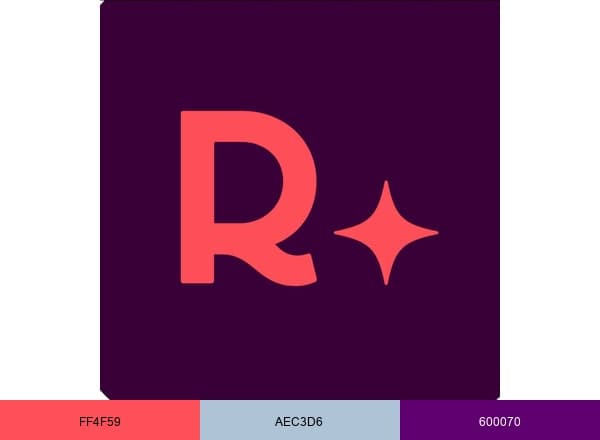 RubyWell brand color palette