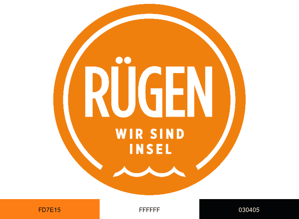 Insel Rügen brand color palette