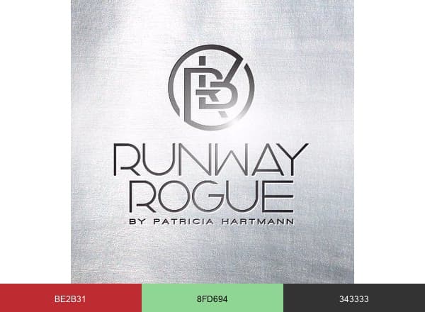 Runway Rogue brand color palette