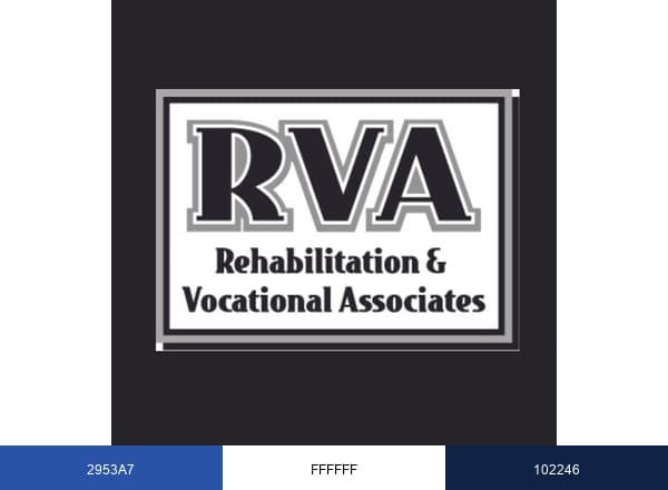 RVA Rehabilitation & Vocational Associates LLC brand color palette