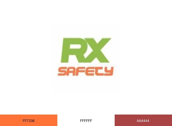 RX Safety brand color palette