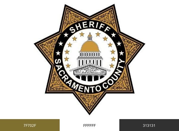 Sacramento Sheriff brand color palette