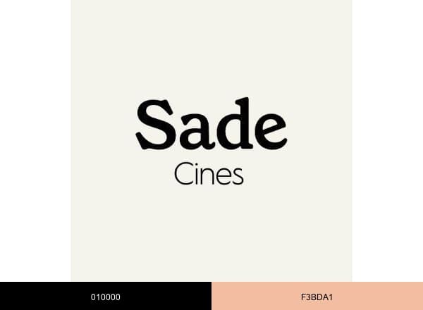 Sade Cines brand color palette