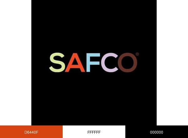 Safco Products brand color palette