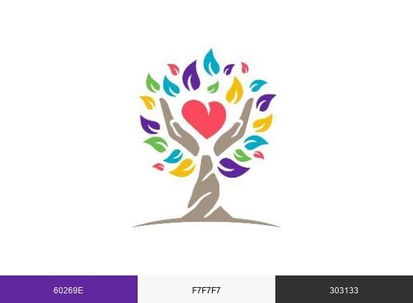 Safeway Home Healthcare brand color palette