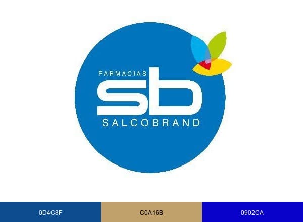 Salcobrand brand color palette