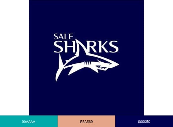 Sale Sharks ๐ฆ brand color palette
