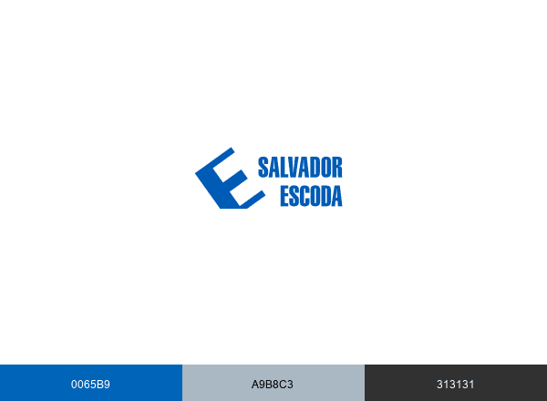 Salvador Escoda brand color palette
