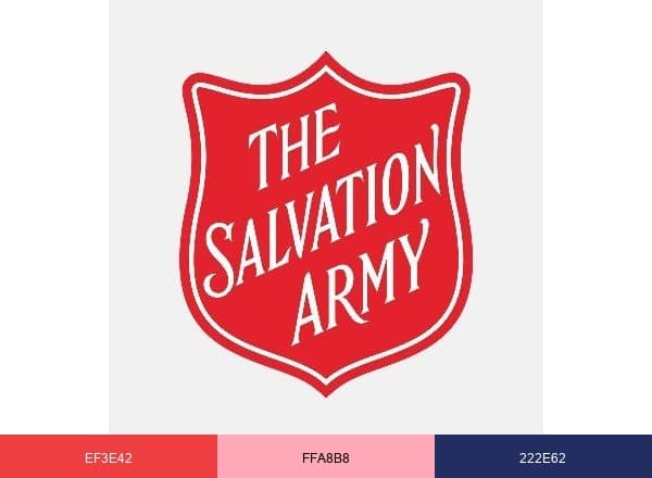 Salvation Army IHQ brand color palette