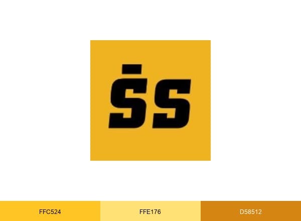 Šansa Sport brand color palette