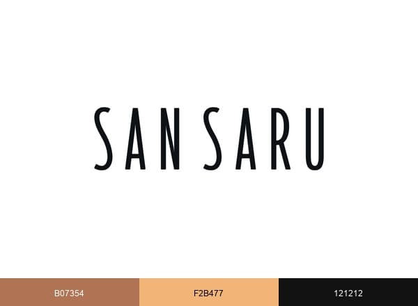 San Saru brand color palette