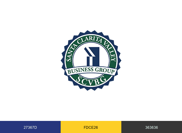 Santa Clarita Valley Business Group brand color palette