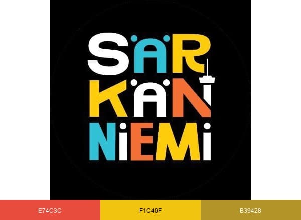 Särkänniemi brand color palette