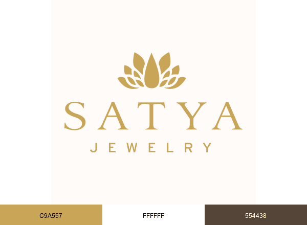 Satya Jewelry brand color palette