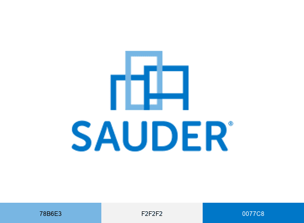 Sauder Furniture brand color palette