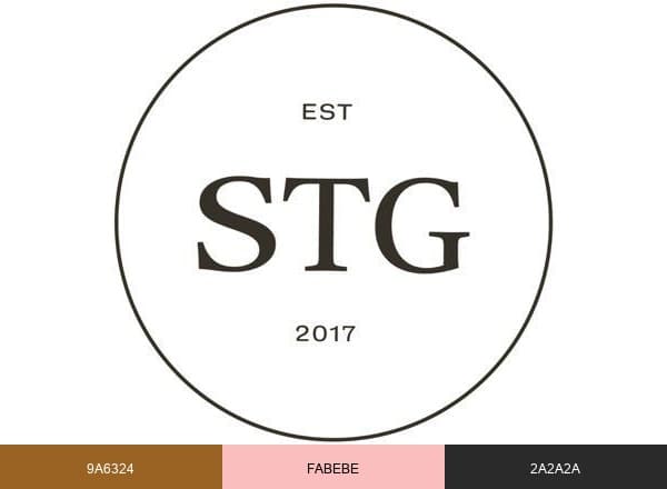 Save The Girls brand color palette