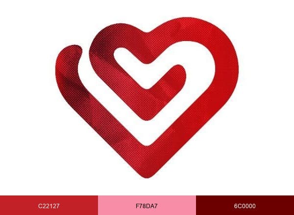Saving Hearts Foundation brand color palette